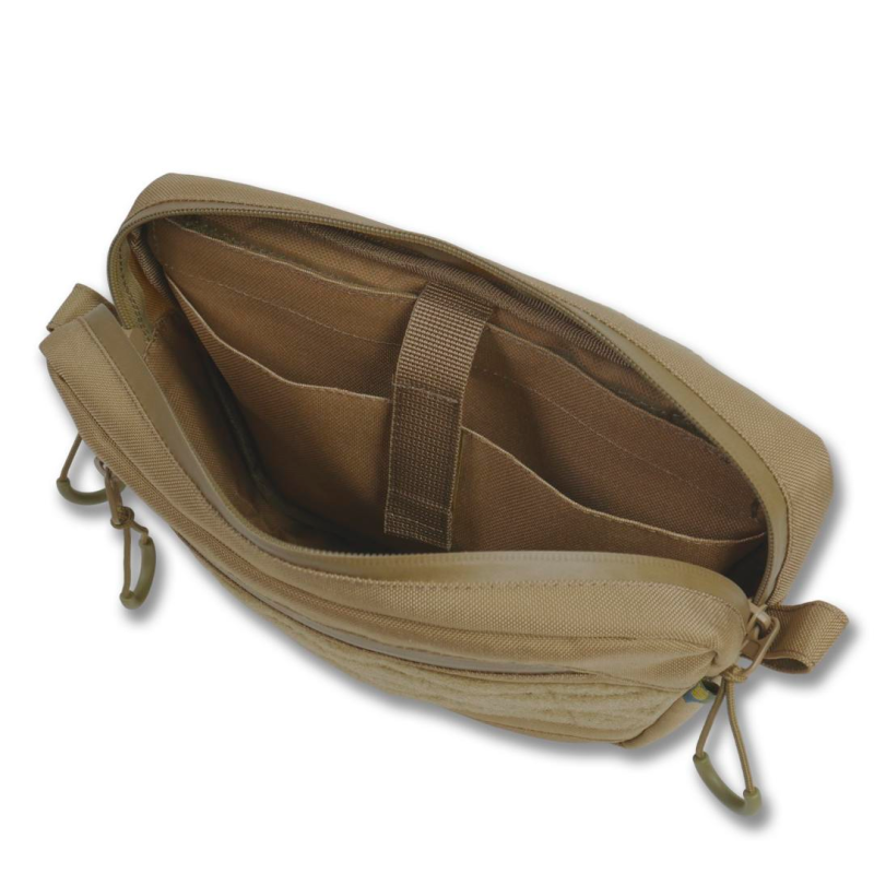 Сумка-напашник Kiborg GU XL (Койот, с баллистическим пакетом 2 класса Militex)