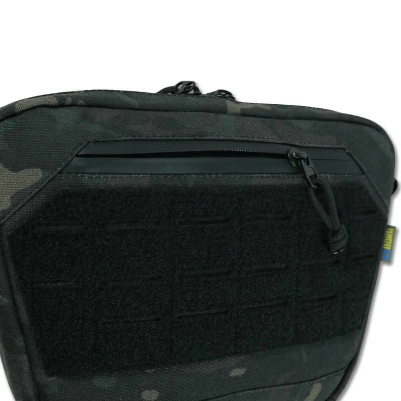 Сумка-напашник Kiborg GU XL (Черный мультикам, с баллистическим пакетом 2 класса Militex)