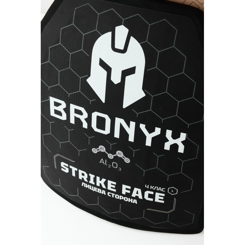 Комплект бронеплит (2шт) BRO-CAP4W-L-ALO-B (5.6 кг) (4 класс) 270*330 фото №8