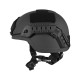 Шлем MICH 2000 Helmet PE NIJ IIIA Черный L